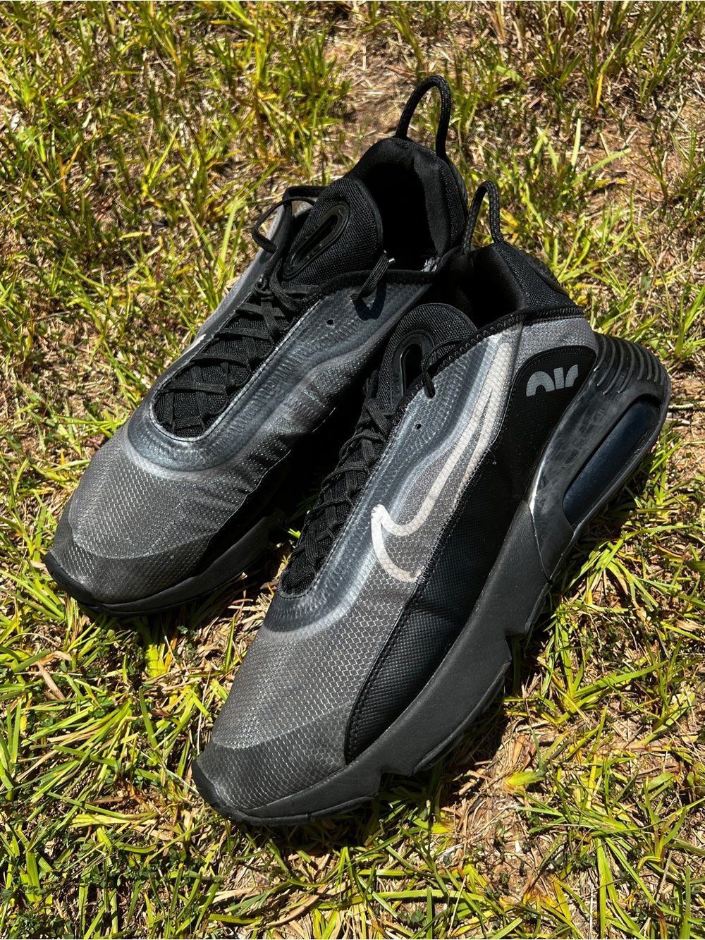 CLEAN Nike size 13 Mens Air Max 2090 Black Anthracite shoes
